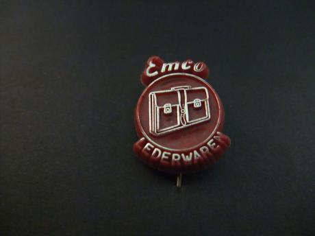 Emco lederwaren ( schooltassen ) rood , Breda